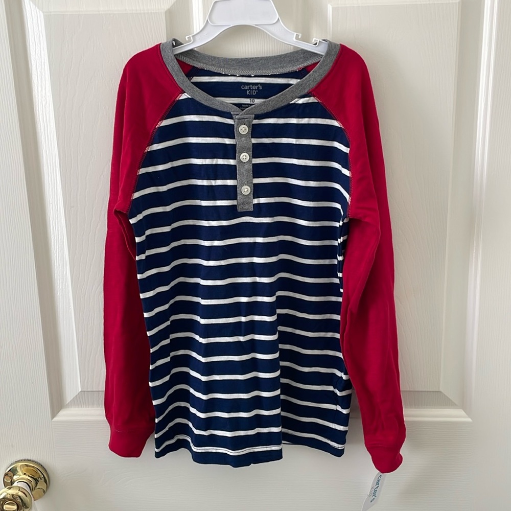 Boys carters long sleeve tshirt